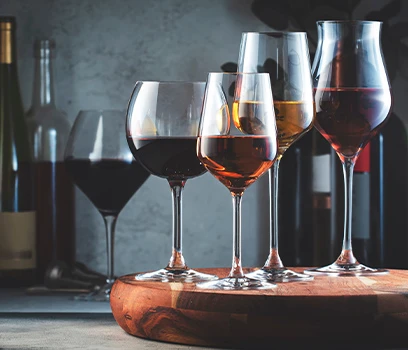 Tipologie di bicchieri da vino